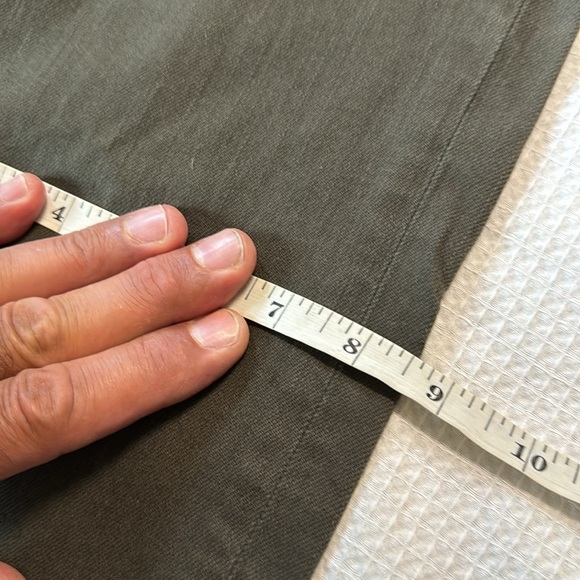 Massimo Dutti olive green mens zip fly jeans 30 29 - Picture 8 of 12